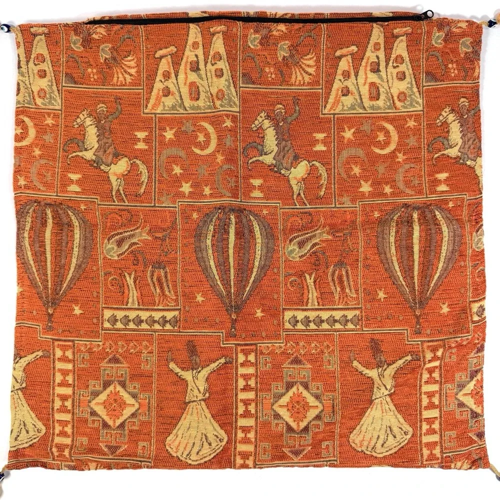 Turkish Cappadocia Tapestry Pillow Cover 18